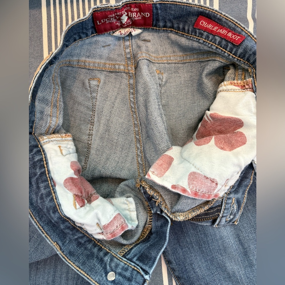 Lucky Charlie Baby Boot Jeans Size 2/26 Regular - Picture 11 of 11